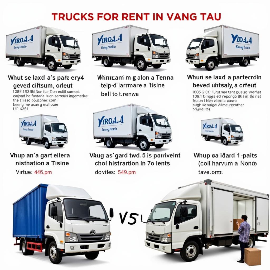 Thuê xe tải Vũng Tàu giá rẻ, uy tín, chất lượng cao