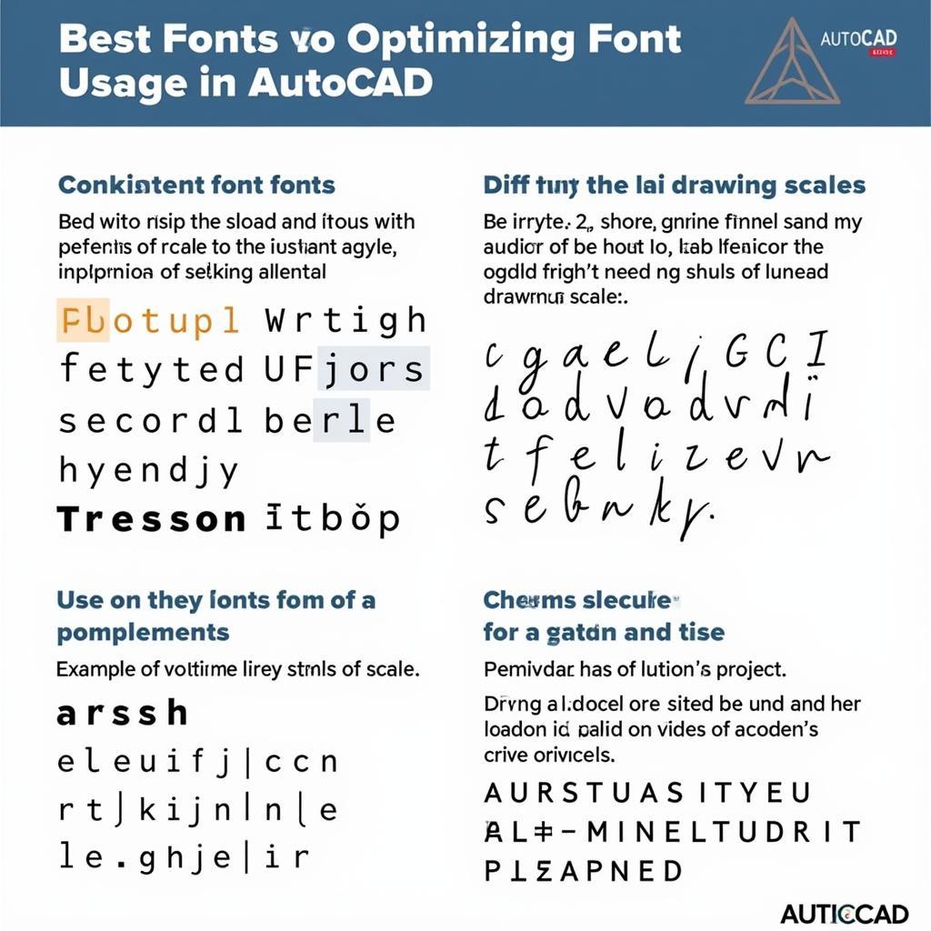 Tối ưu font Autocad