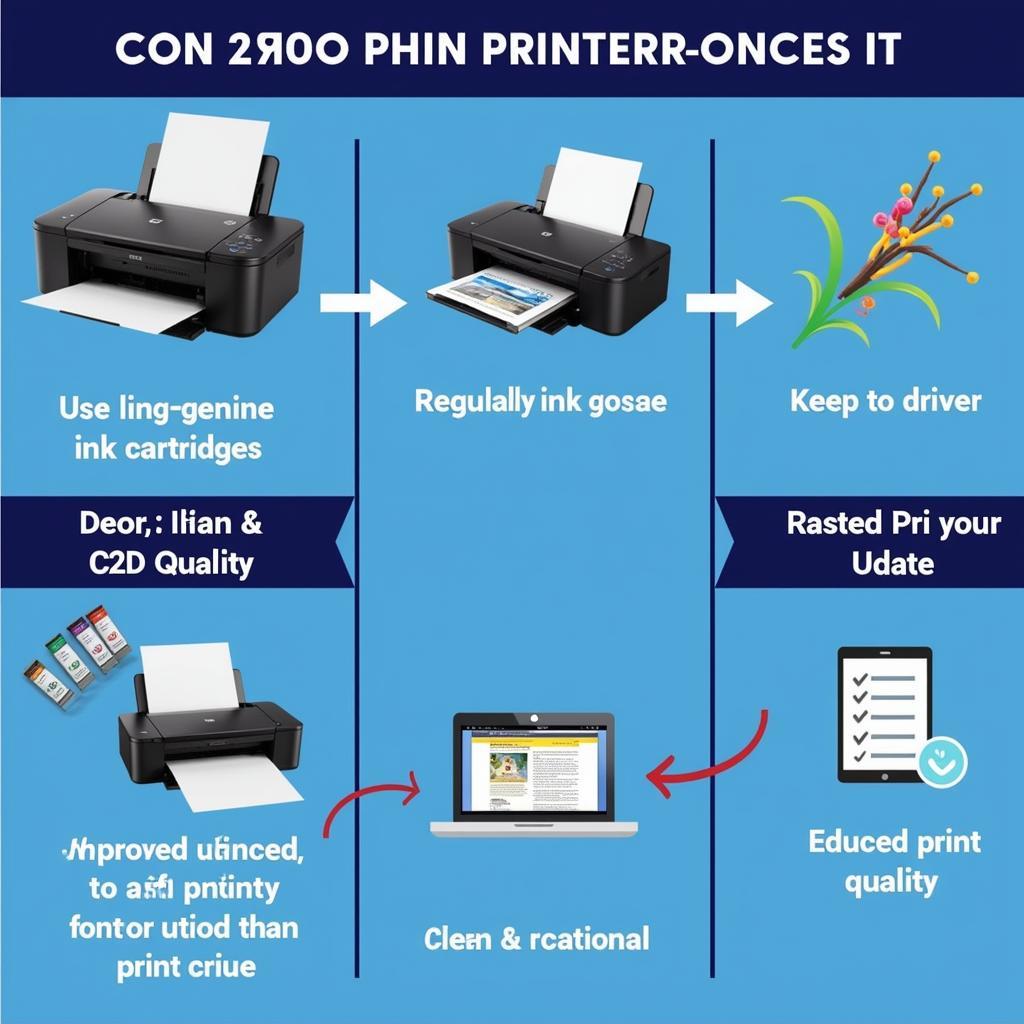 Tối ưu hóa hiệu suất máy in Canon 2900