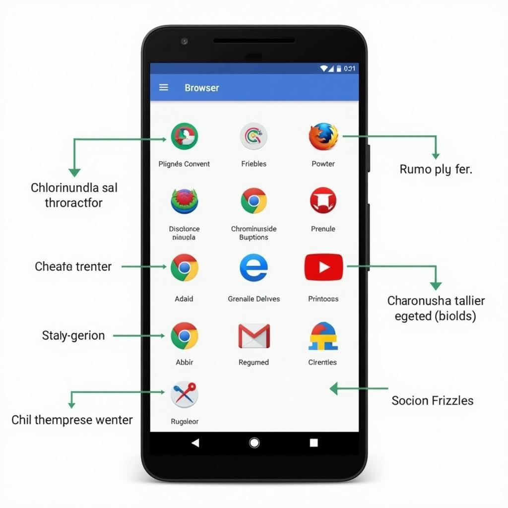 Trình duyệt Chromium trên Android