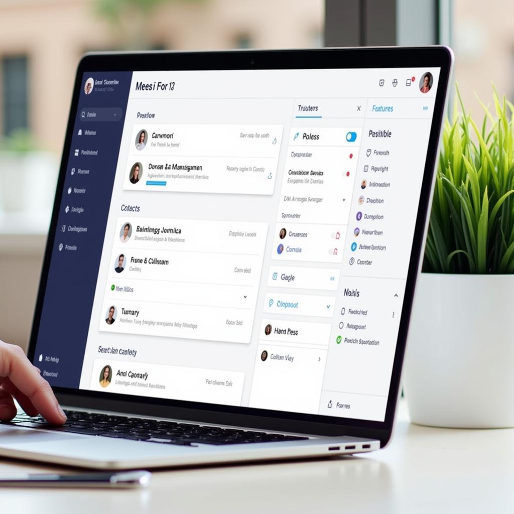 Business Contact Management App