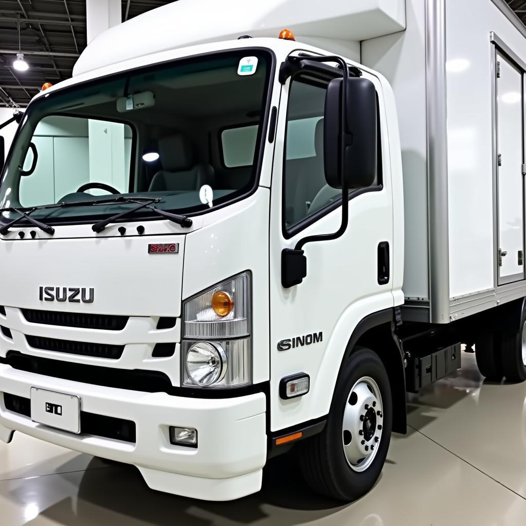 Xe tải Isuzu 3.5 tấn mới nhất phiên bản thùng kín