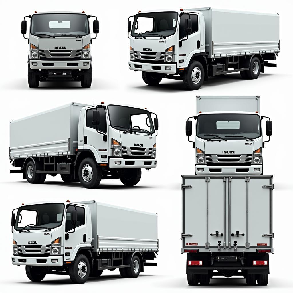 Ngoại thất xe tải Isuzu FRR90NE4