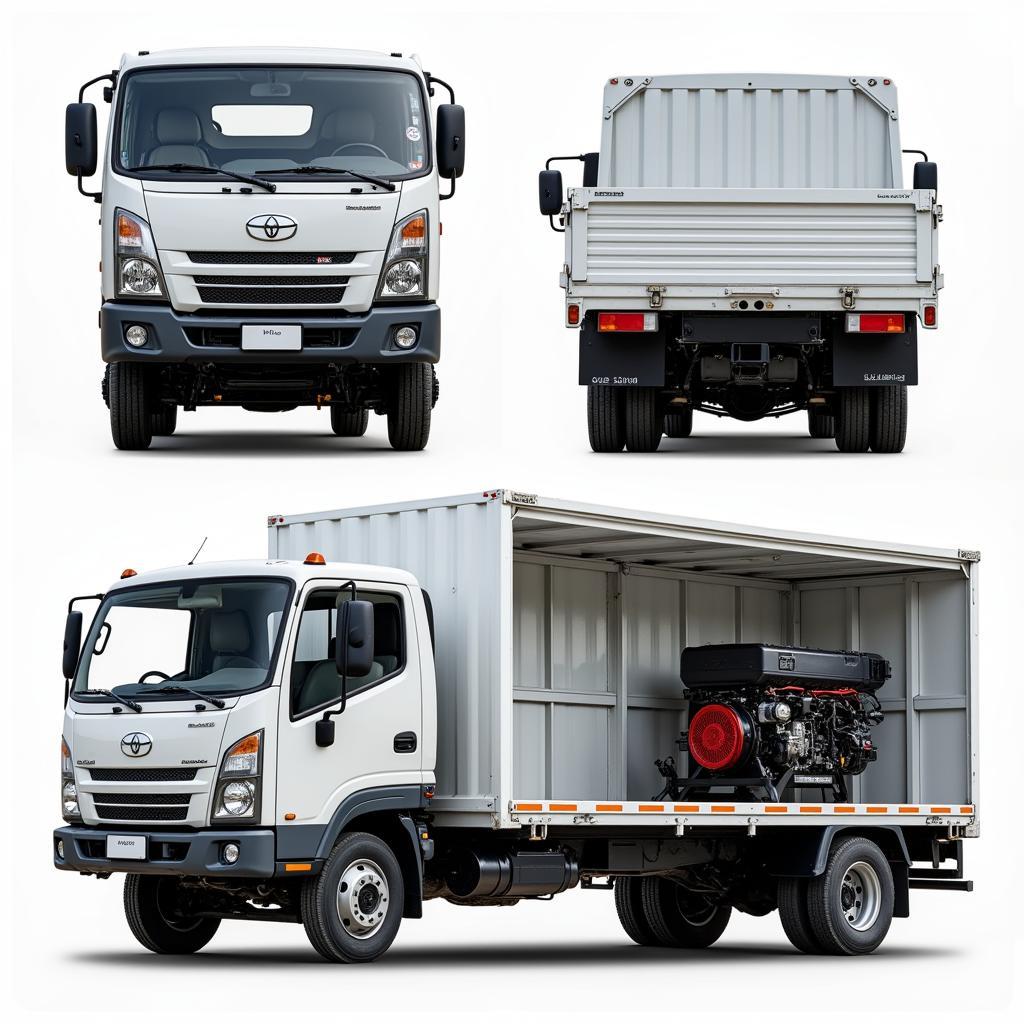 Xe tải nhẹ Dongfeng 870kg