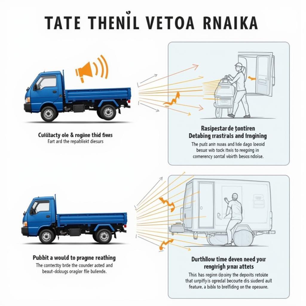 Nhược điểm của xe tải Tata 990kg máy dầu