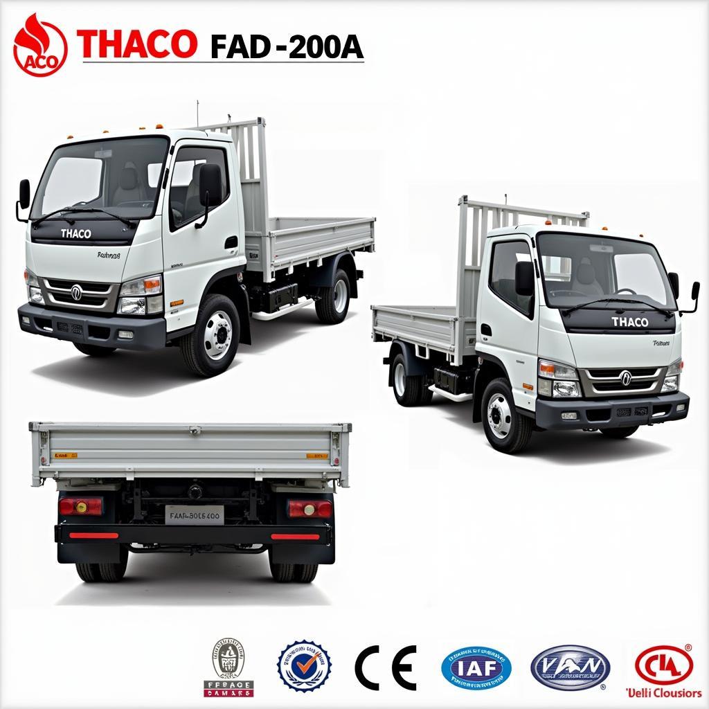 Xe tải Thaco FAD-200A cũ chất lượng