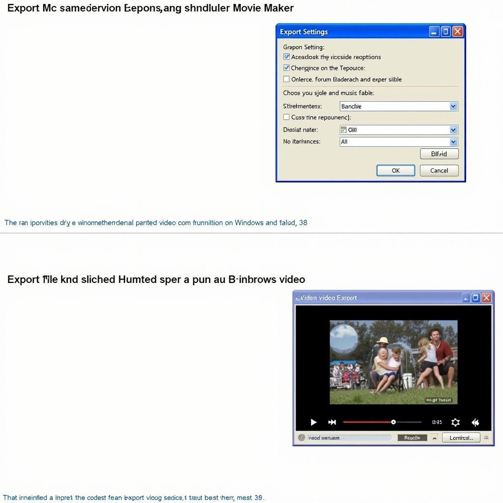 Xuất video đã ghép ảnh và nhạc bằng Windows Movie Maker