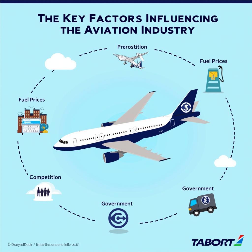 Phân tích các yếu tố ảnh hưởng đến ngành hàng không