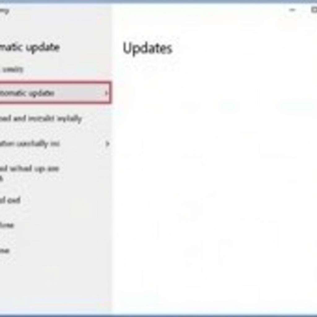 Bật tính năng tải Win 10 trong Windows Update