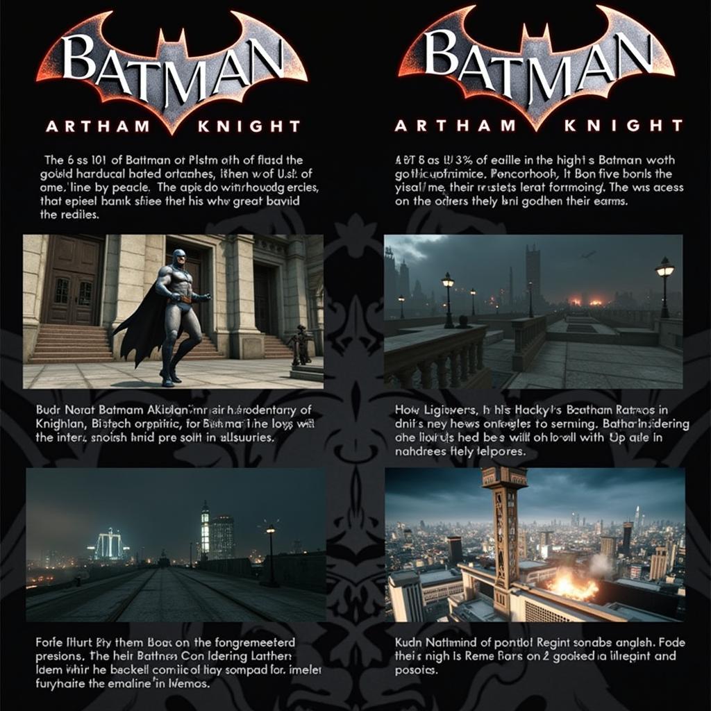 Batman Arkham Knight: Đồ Họa Tuyệt Đẹp