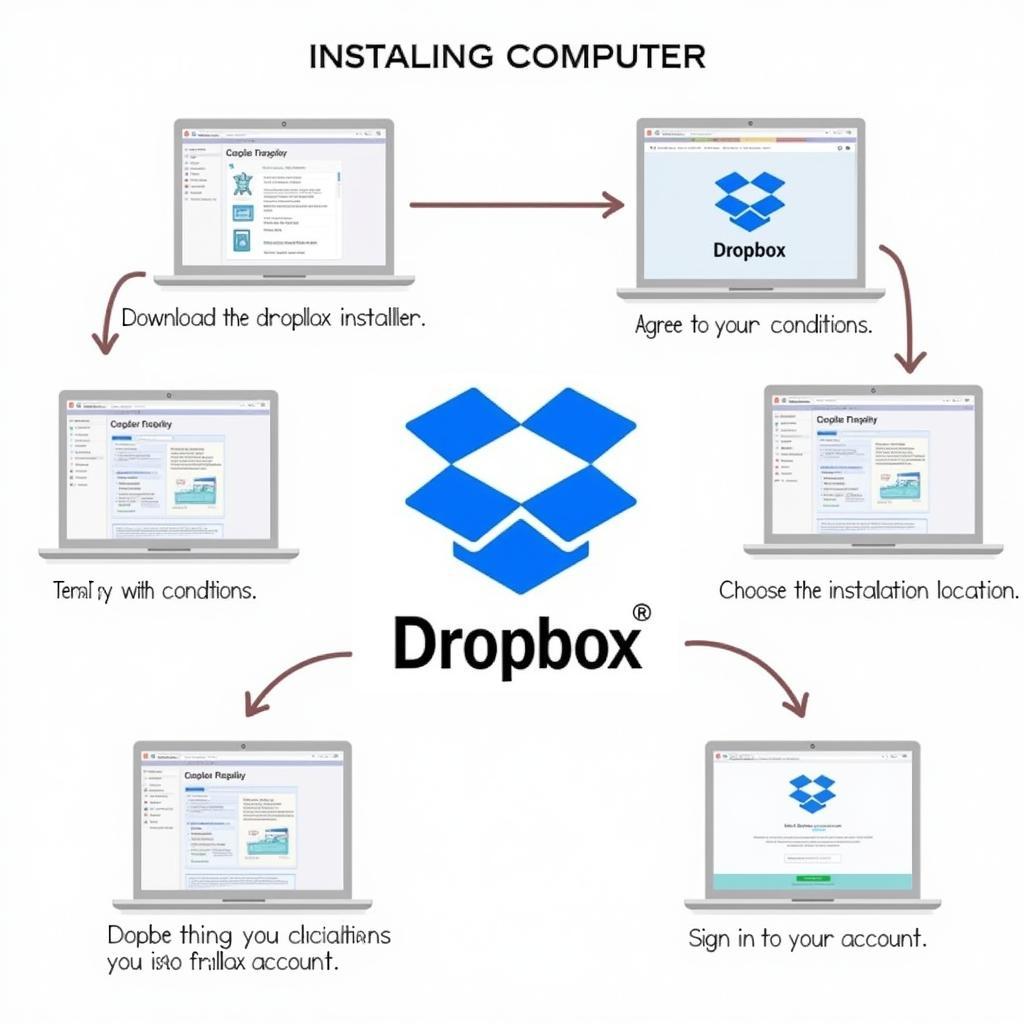 Các bước cài đặt Dropbox trên máy tính