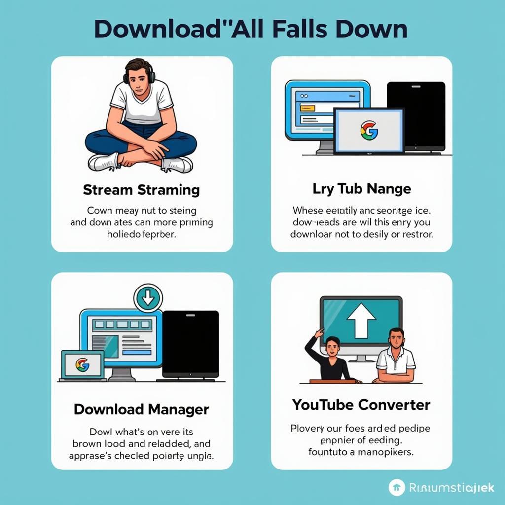 Các cách tải bài hát All Falls Down