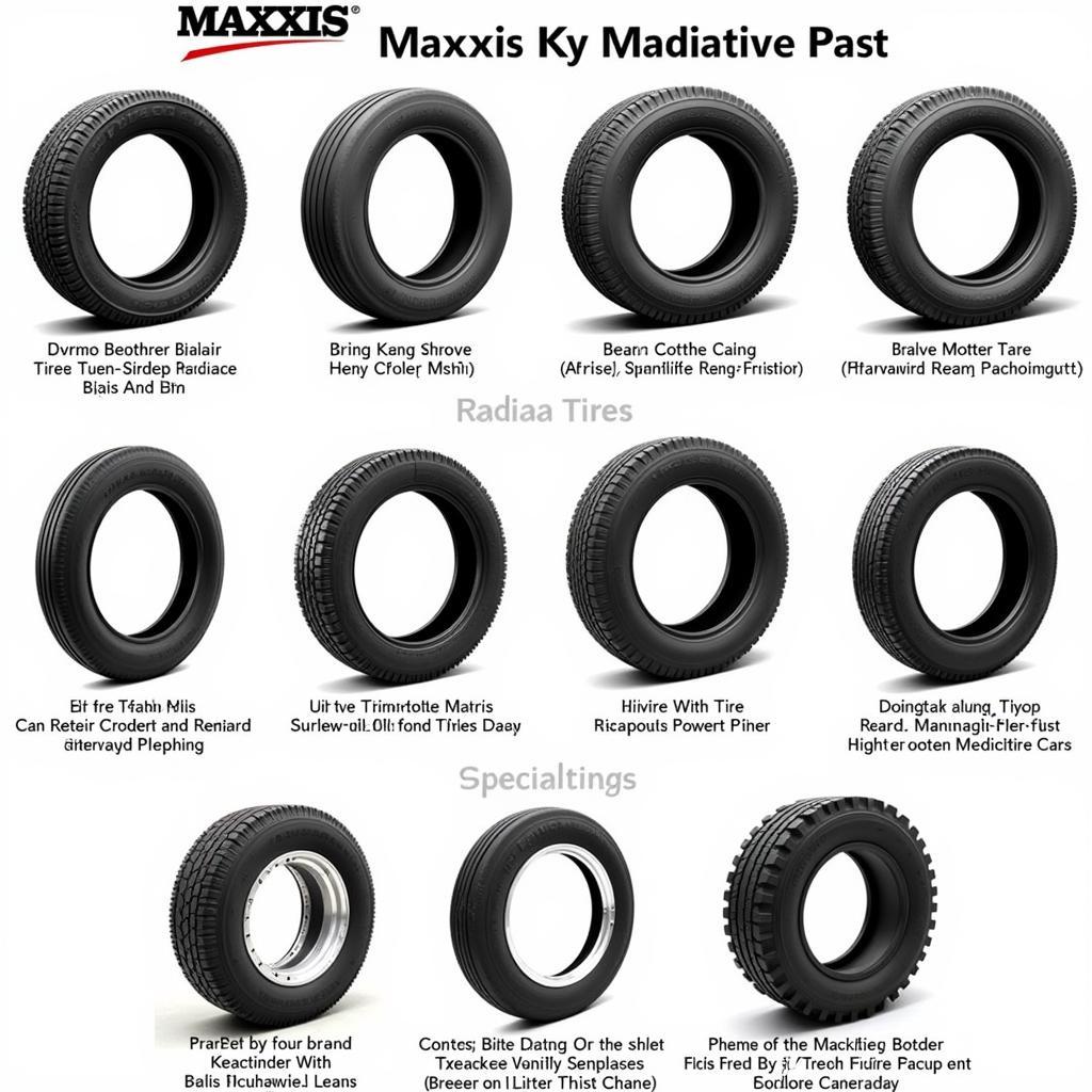 Các loại lốp xe tải Maxxis phổ biến