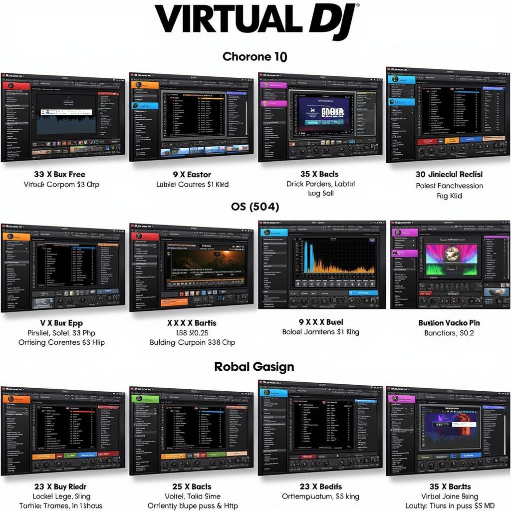 Các Phiên Bản DJ Virtual Phổ Biến