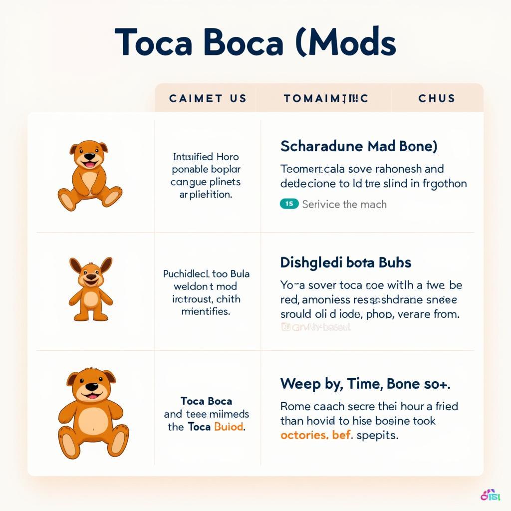 Các Phiên Bản Toca Boca Mod