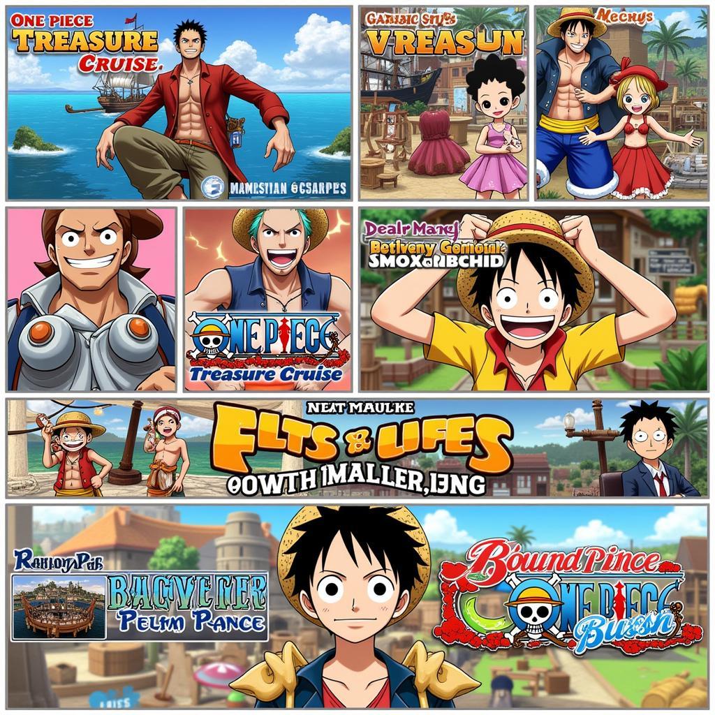 Các tựa game One Piece trên điện thoại