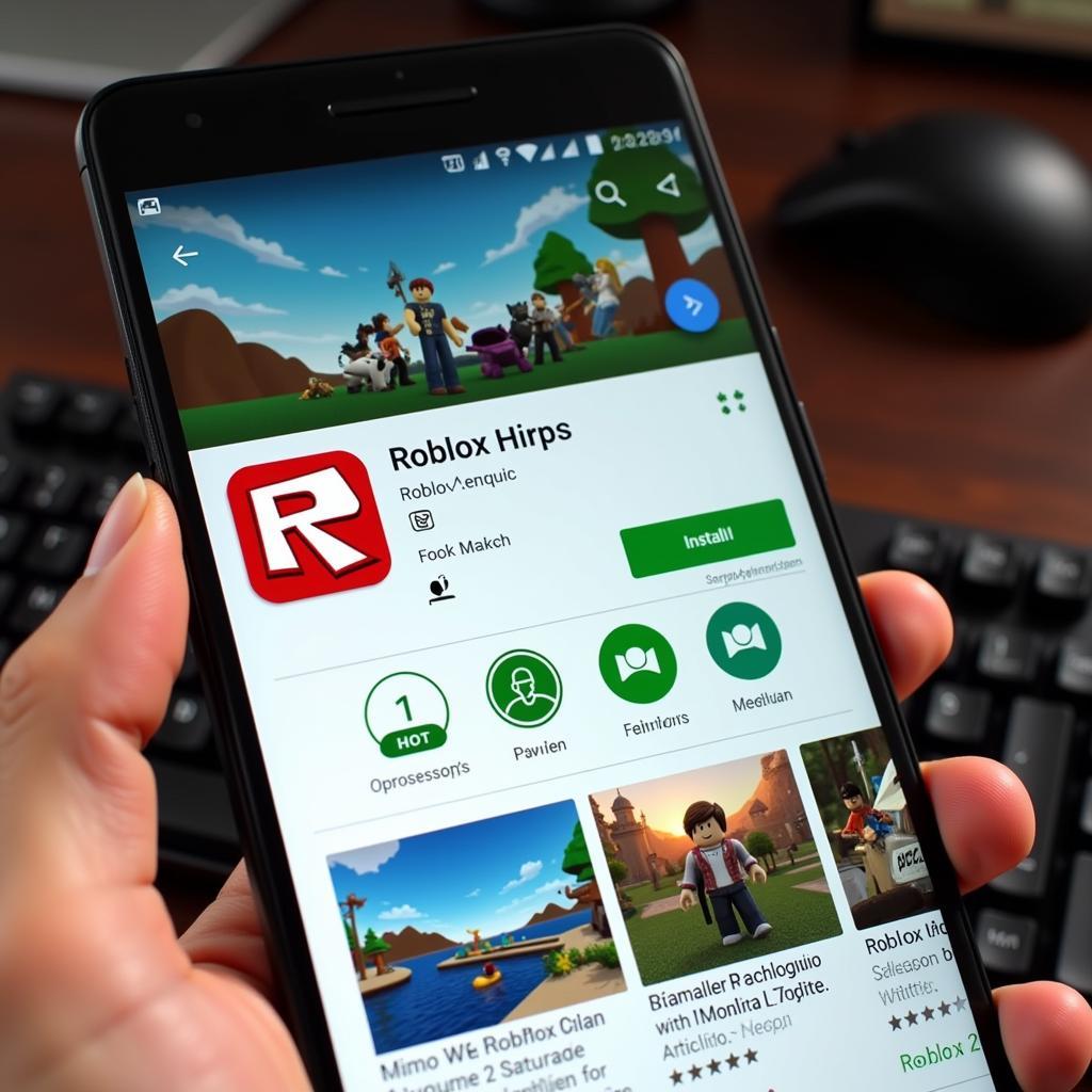 Cách tải Roblox trên Google điện thoại