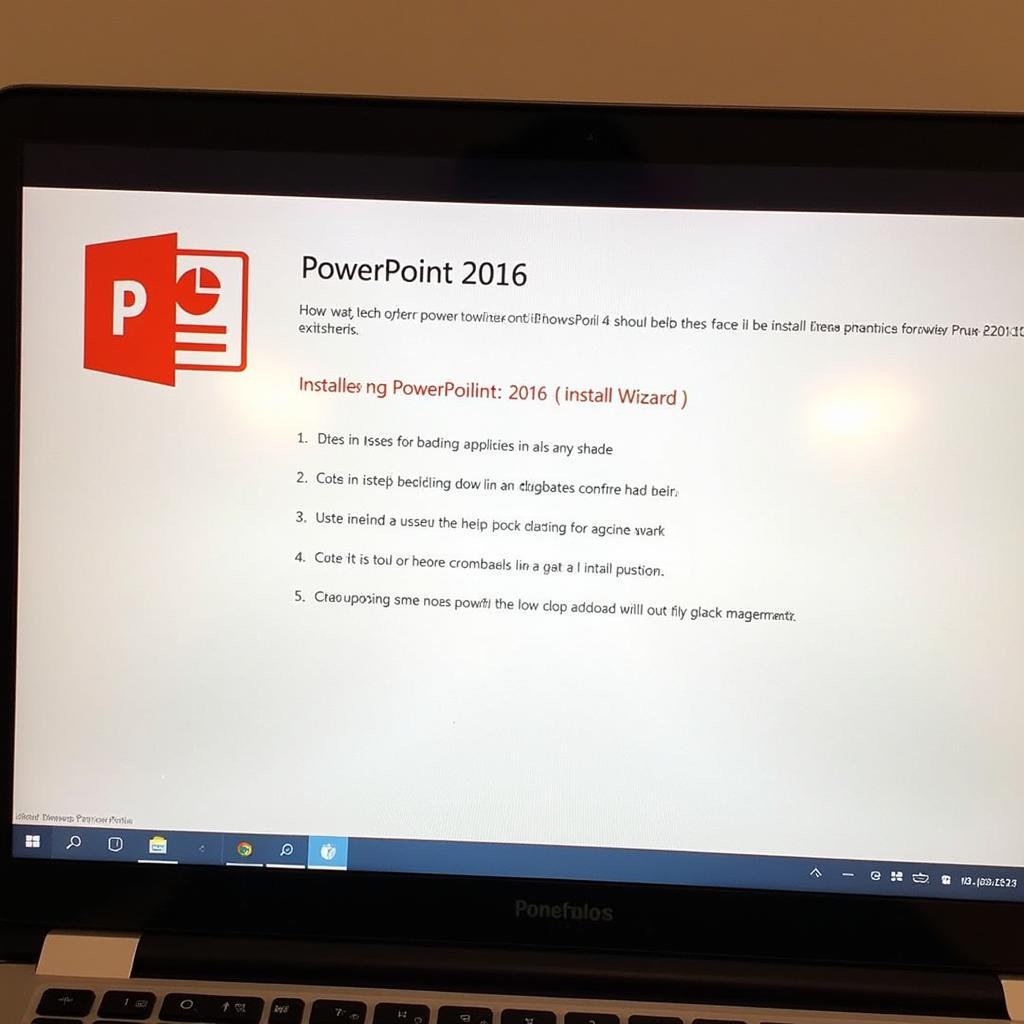 Cài Đặt PowerPoint 2016 Trên Laptop