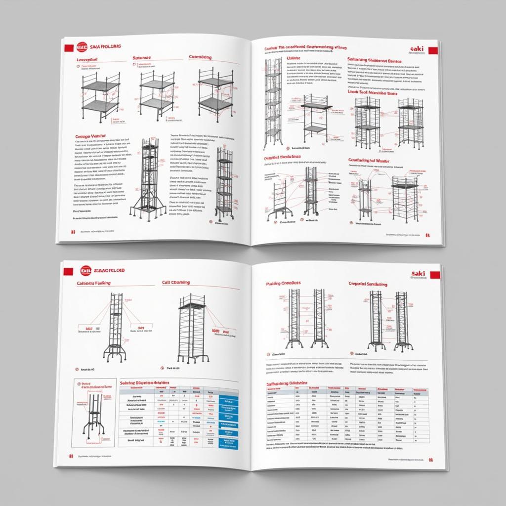 Catalogue giàn giáo Saki chịu tải