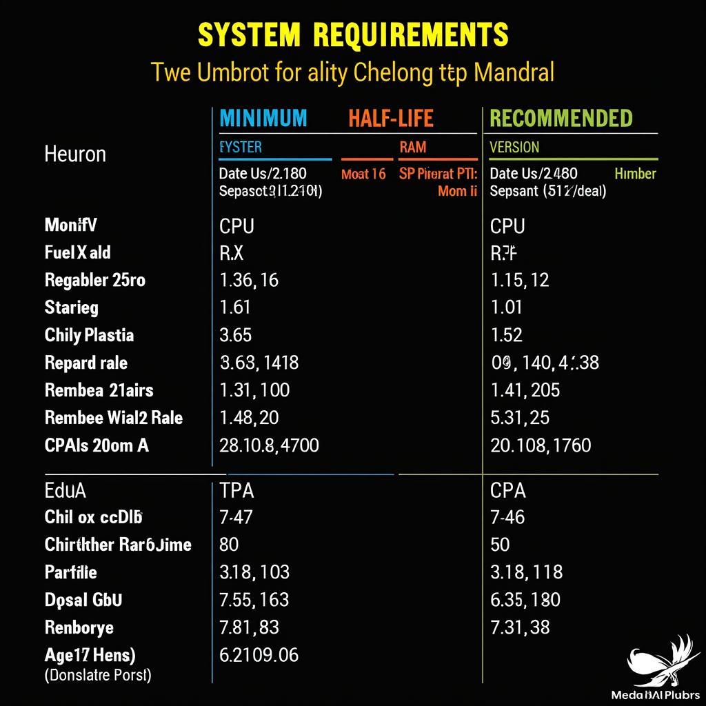 Cấu Hình Chơi Game Half-Life