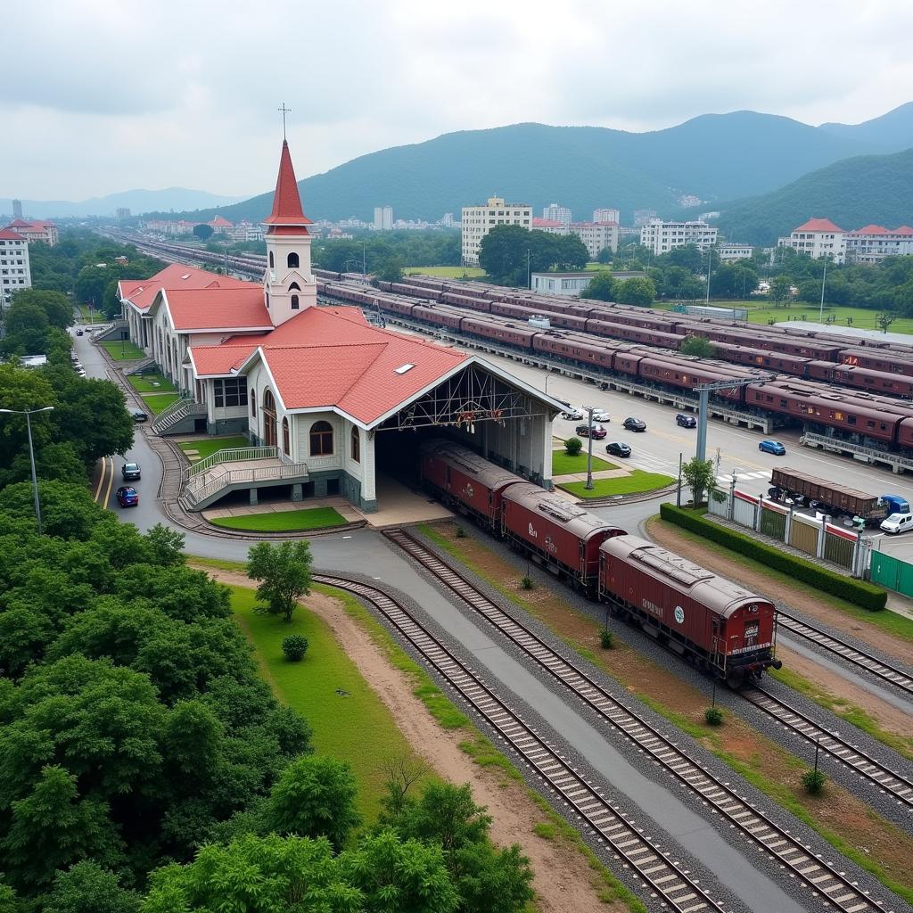 Hình ảnh Chi Nhánh Vận Tải Đường Sắt Bắc Giang