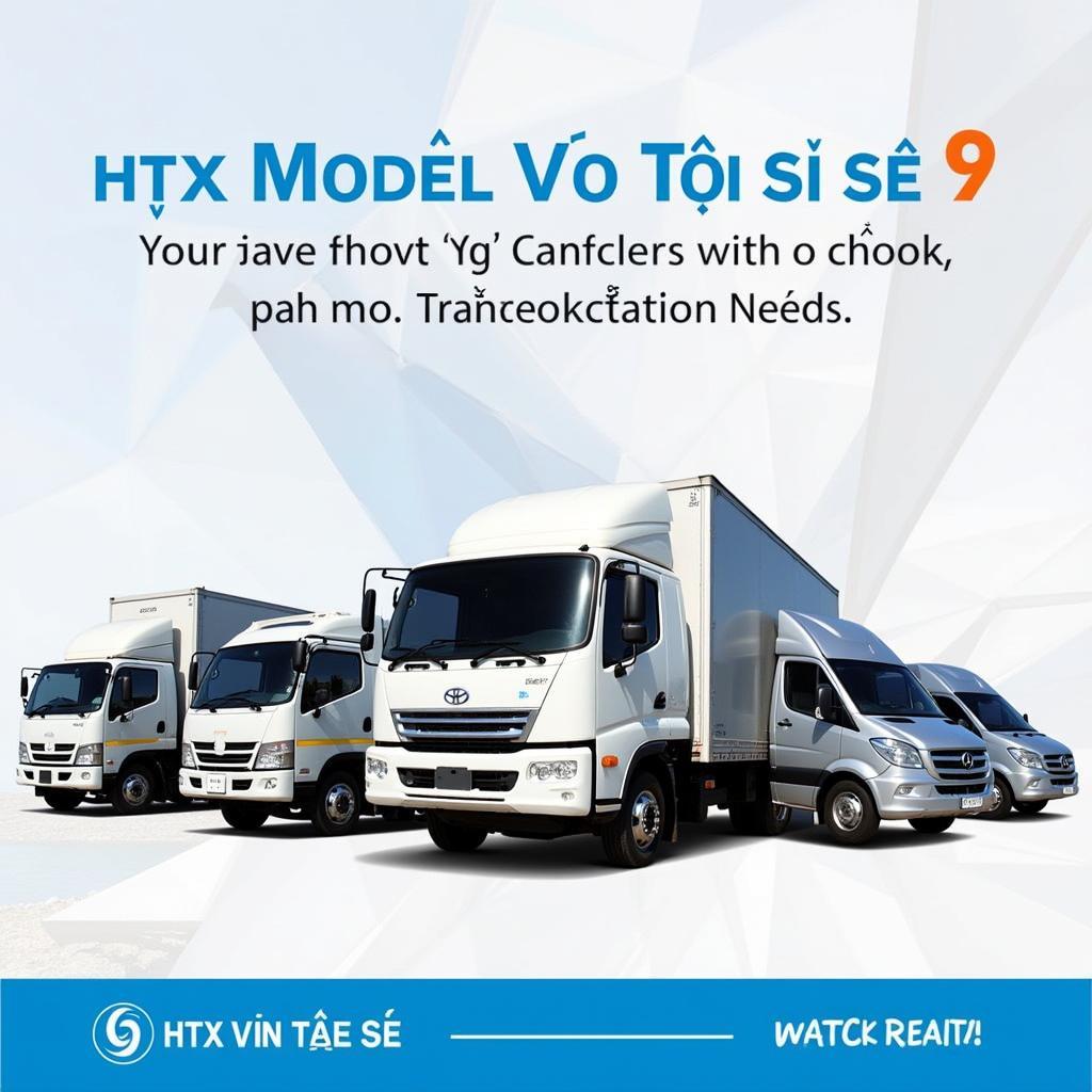 HTX Vận Tải Số 9 sở hữu đội xe hiện đại, đáp ứng nhu cầu vận chuyển đa dạng.