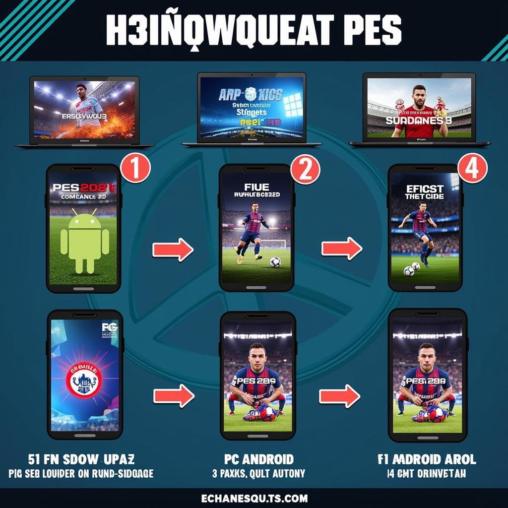 Hướng dẫn chi tiết cách tải PES 2021