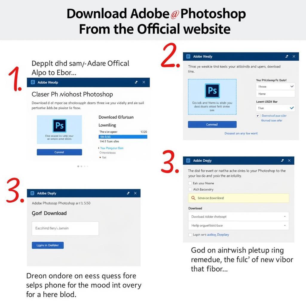 Hướng dẫn tải Photoshop từng bước