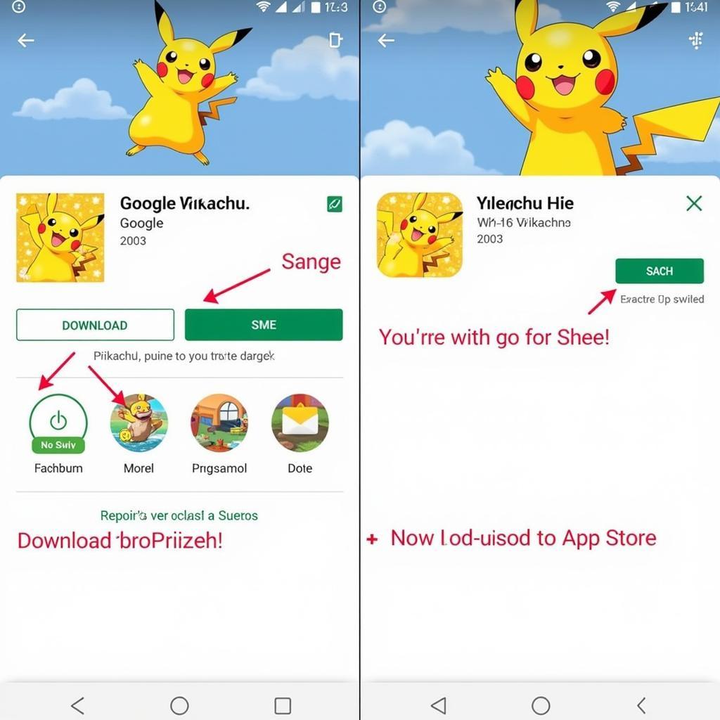 Hướng Dẫn Tải Pikachu 2003