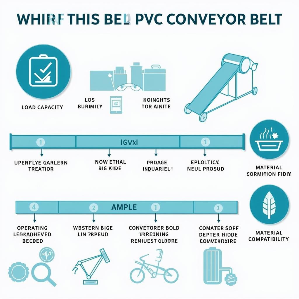 Lựa chọn băng tải PVC