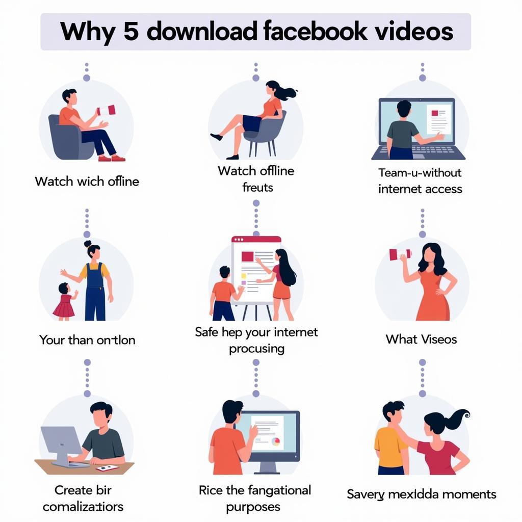 Lý do tải video Facebook