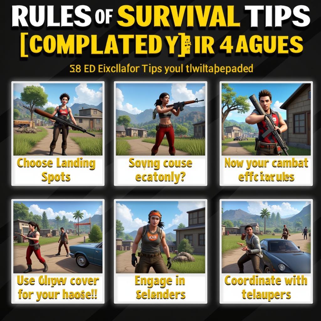 Mẹo chơi Rules of Survival Mobile hiệu quả