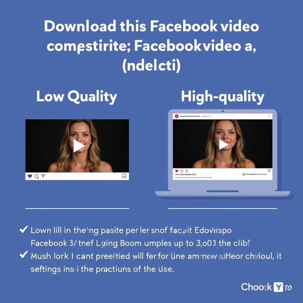 Mẹo tải clip Facebook chất lượng cao