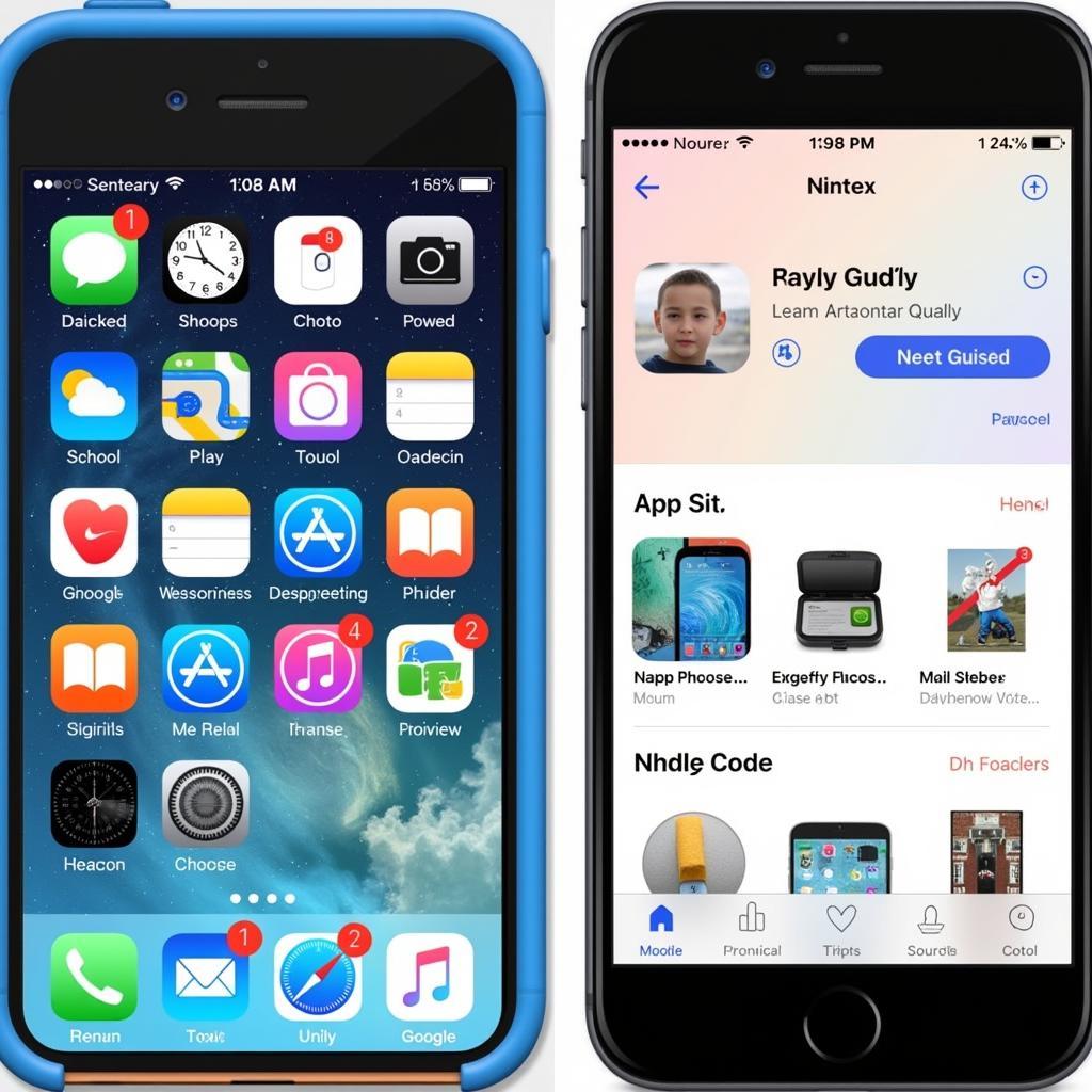 Mở ứng dụng App Store trên iPhone 6s