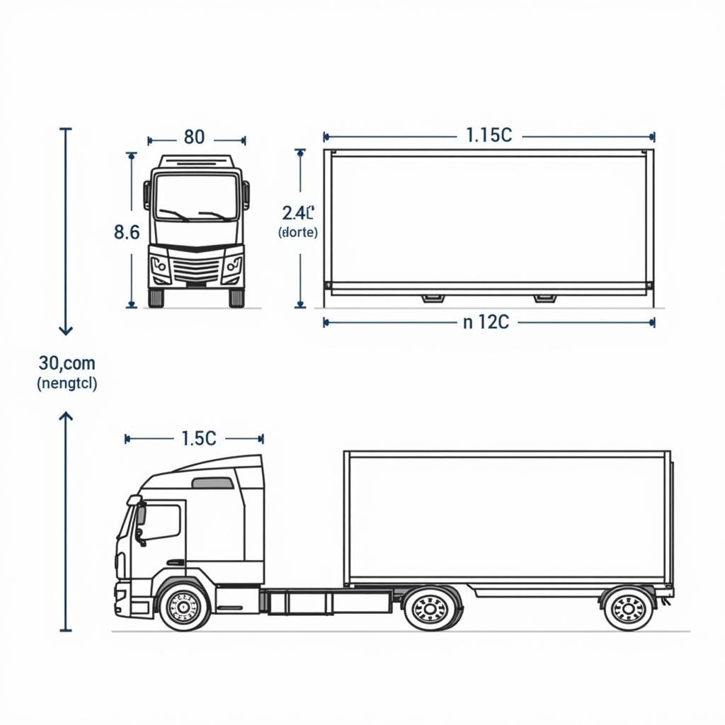 Quy định kích thước thùng xe tải