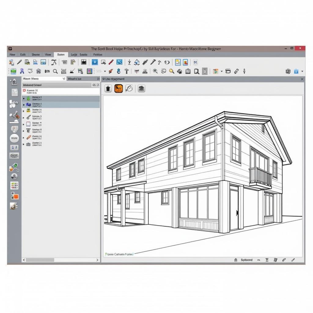 Giao diện Sketchup 2020