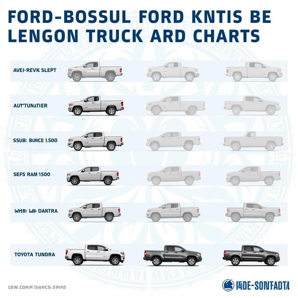 So Sánh Chiều Dài Ford Bán Tải