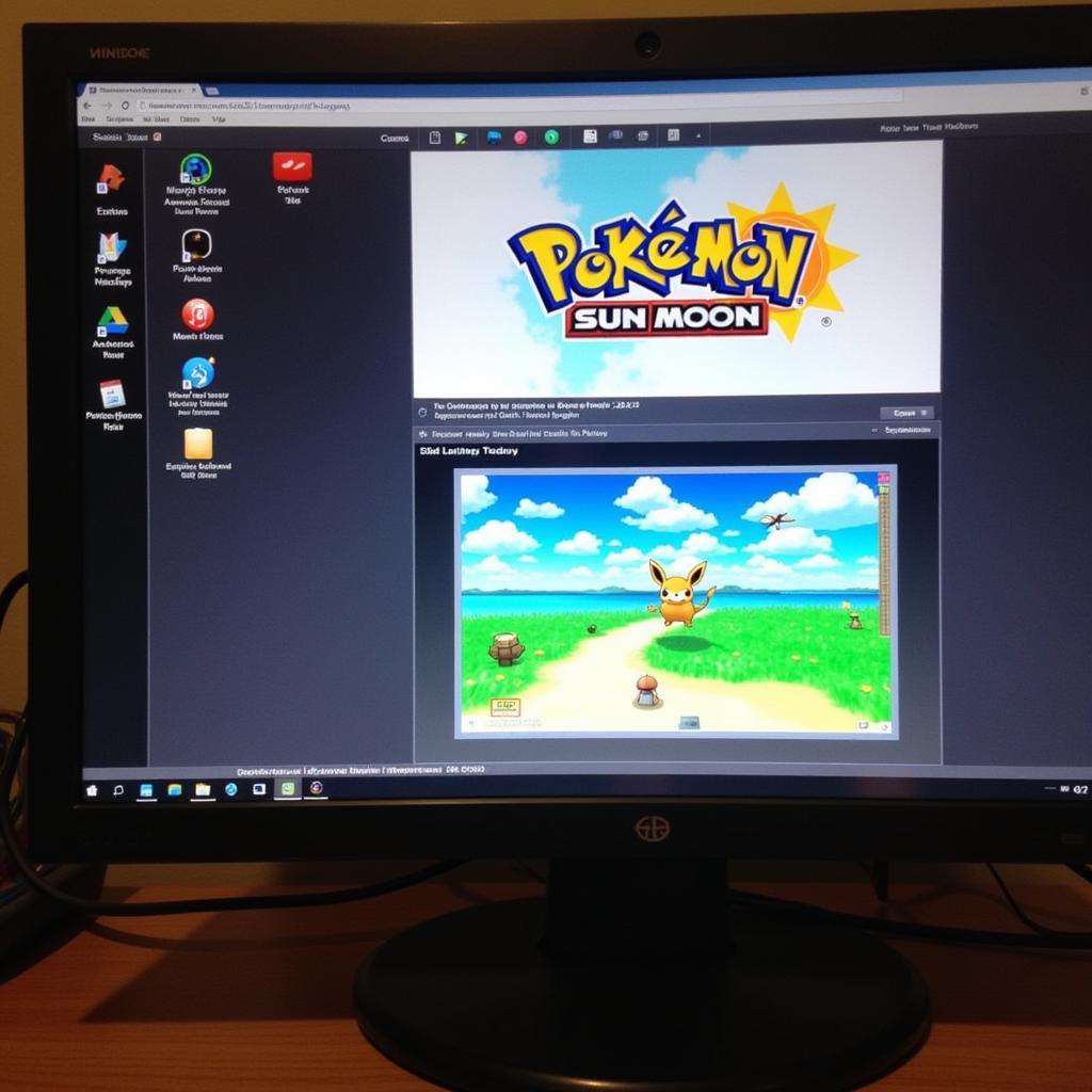 Sử Dụng Emulator Chơi Pokemon Sun and Moon