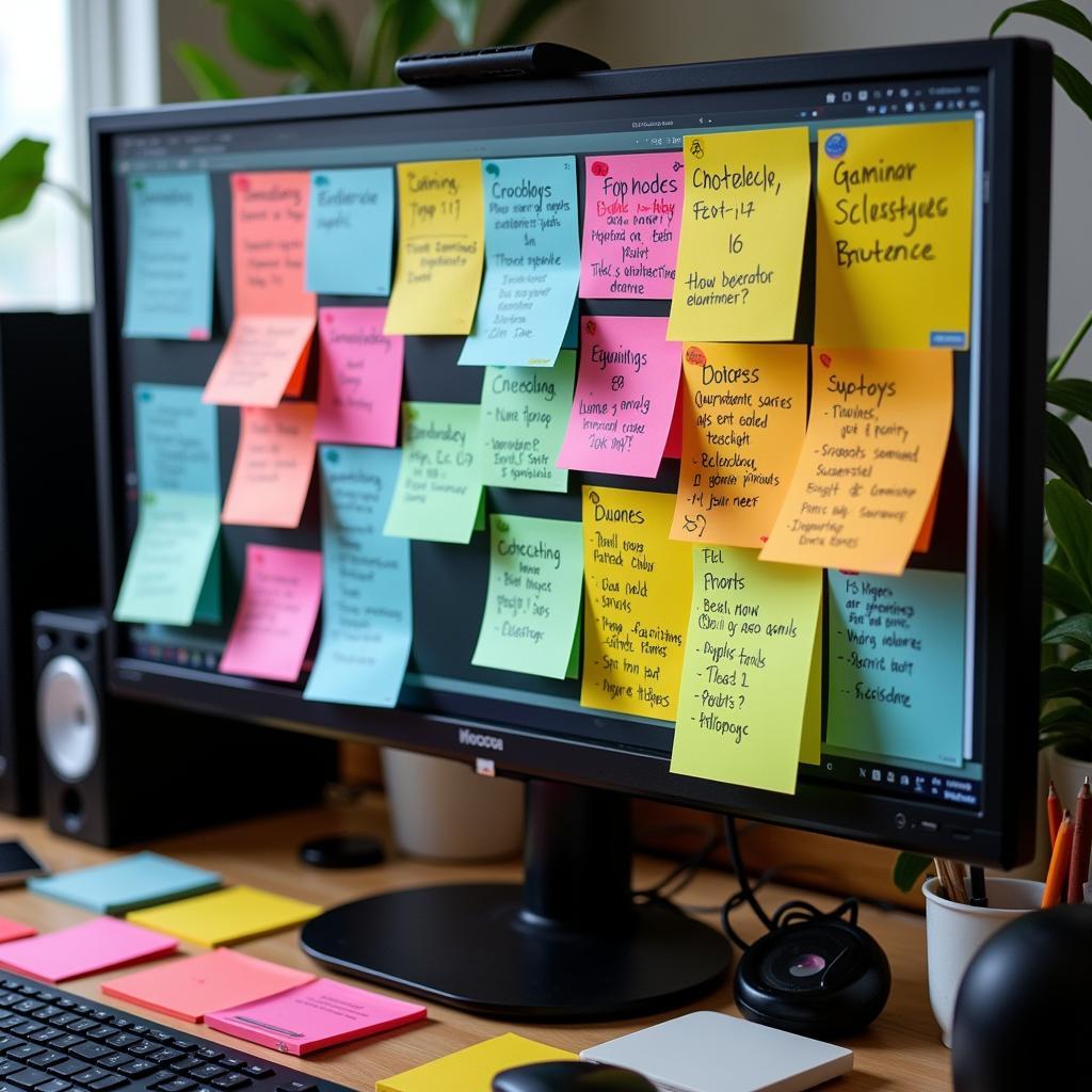 Sử dụng sticky note hiệu quả