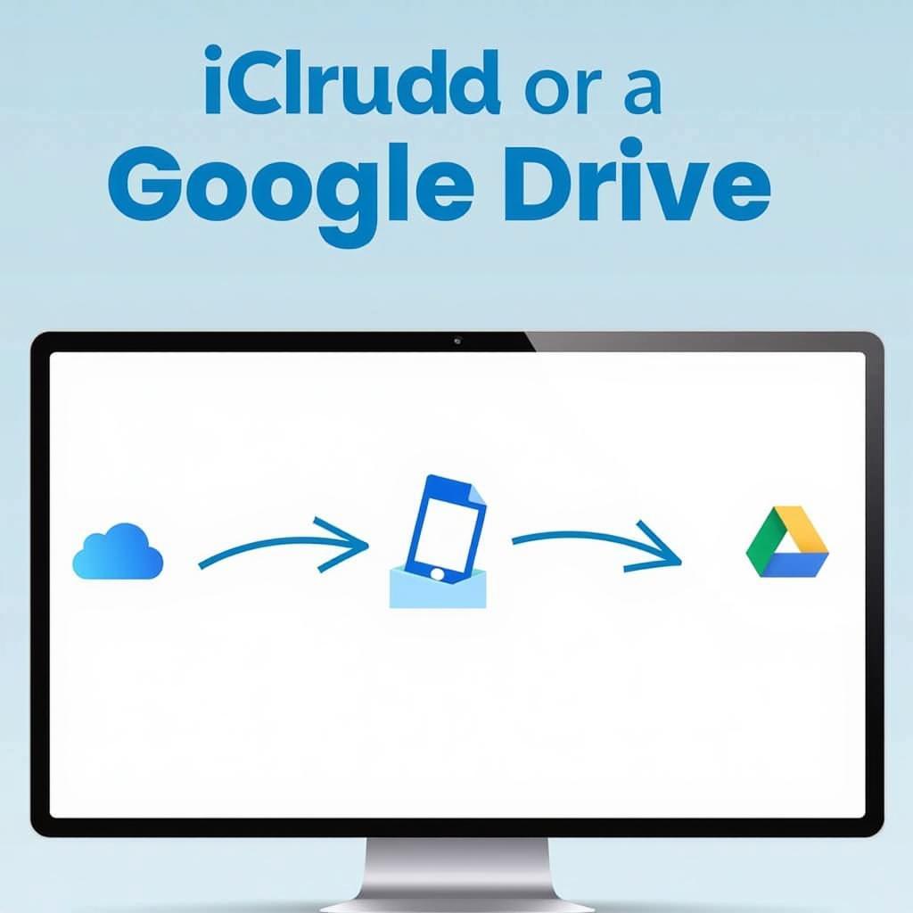 Cách tải ảnh từ iCloud sang Google Drive