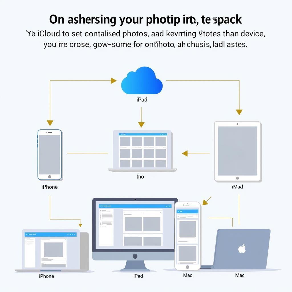 Đồng bộ hóa ảnh lên iCloud