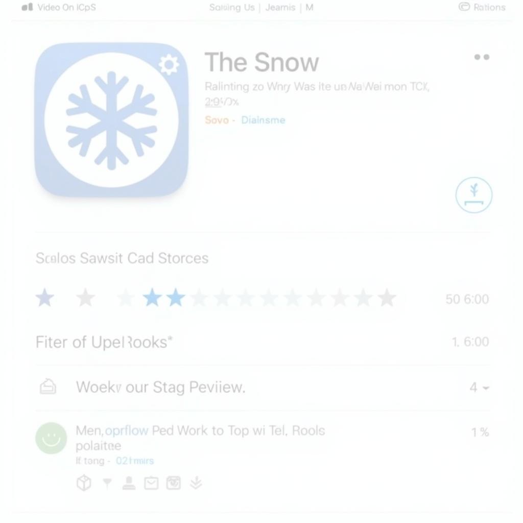 Ứng dụng Snow trên App Store