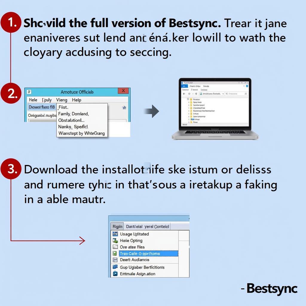 Hướng dẫn tải Bestsync full version