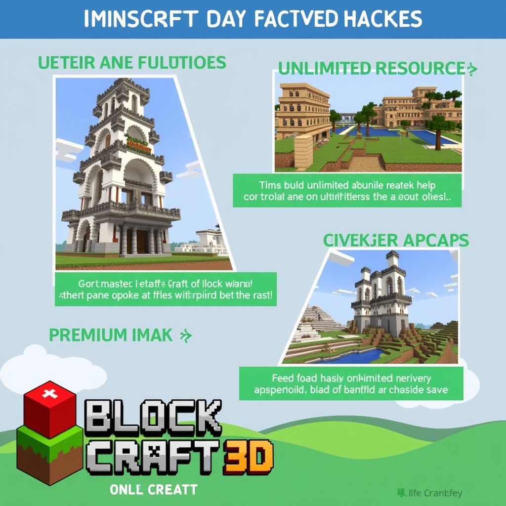 Lợi ích của việc tải Block Craft 3D hack full kim cương