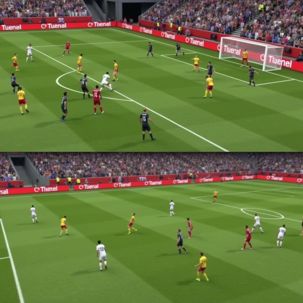 FIFA 10 Gameplay Screenshot