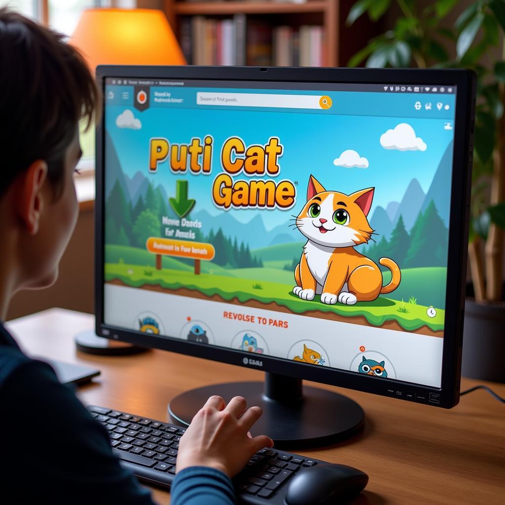 Tải game con mèo an toàn trên máy tính