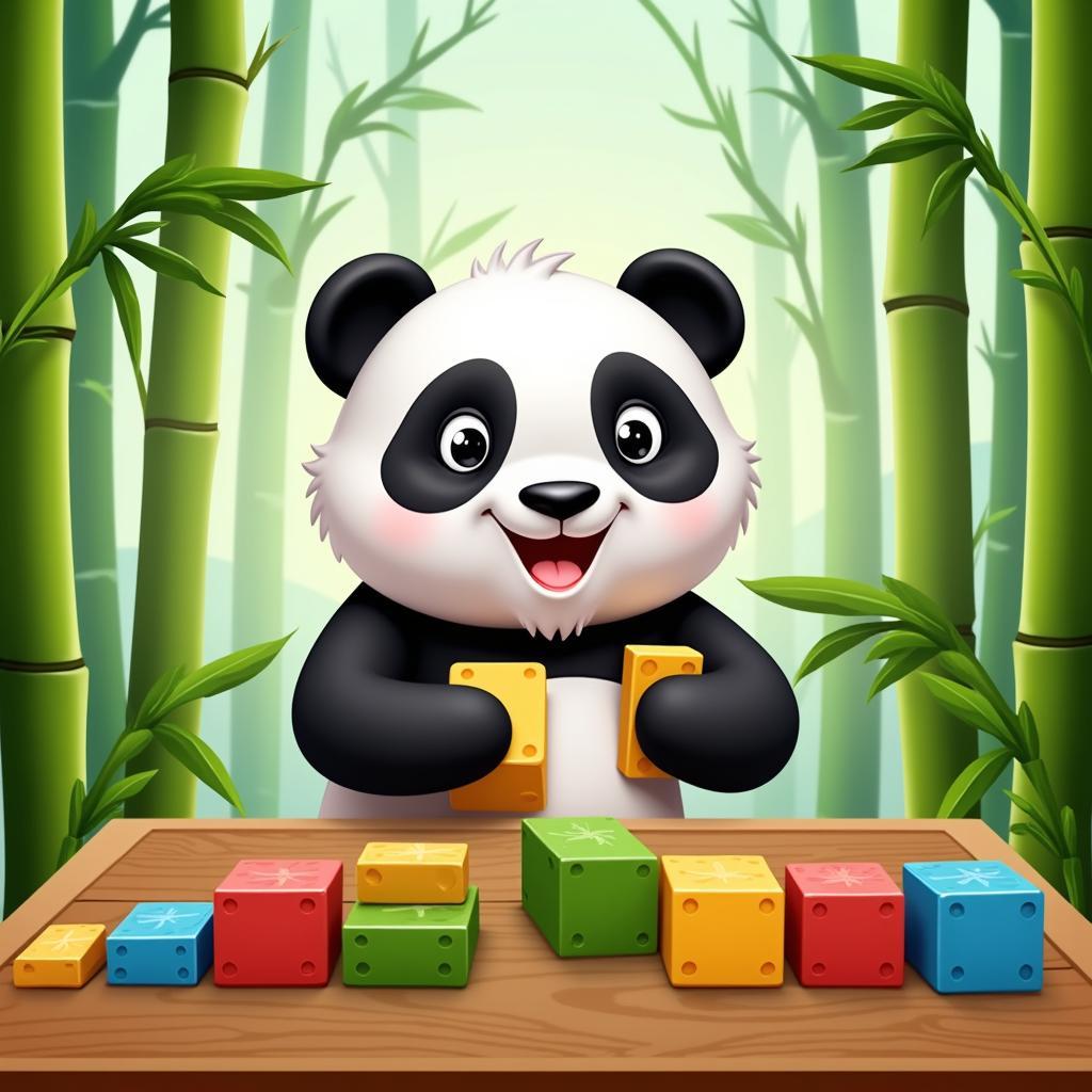 Game giải đố gấu trúc panda