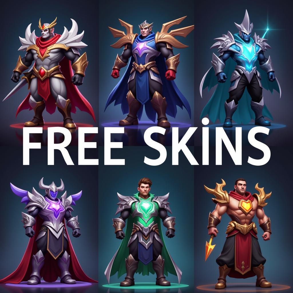 Skin miễn phí trong Mobile Legends phiên bản hack