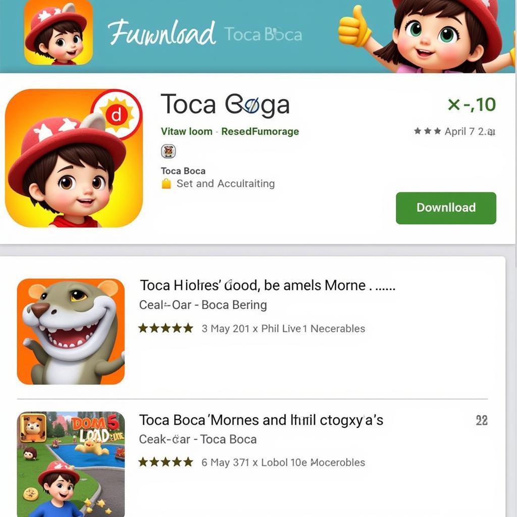 Tải Game Toca Boca