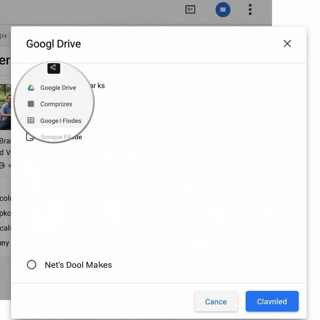 Tải Hình Lên Google Drive Từ Ứng Dụng Khác